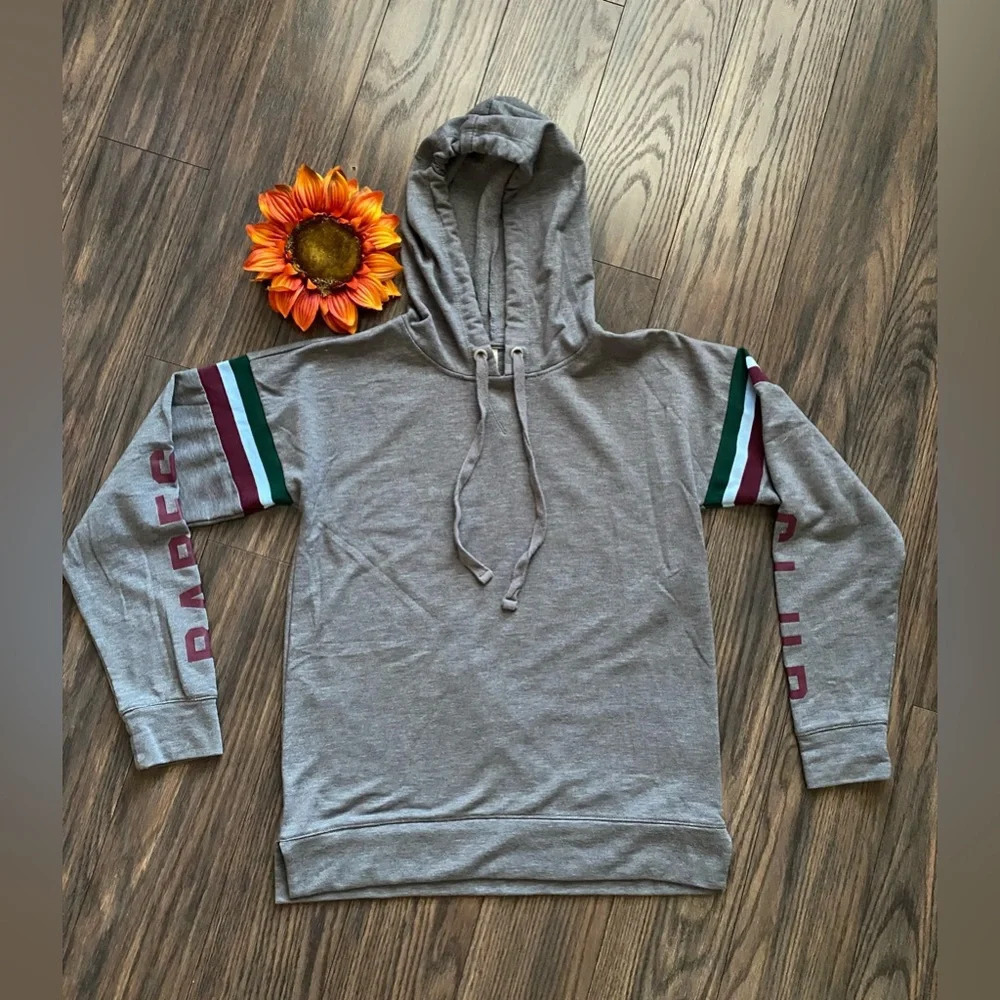 🌻5/$25🌻LLD by AEROPOSTALE “Babes Club” Hooded Sweatshirt | X-SMALL | - Picture 4 of 6